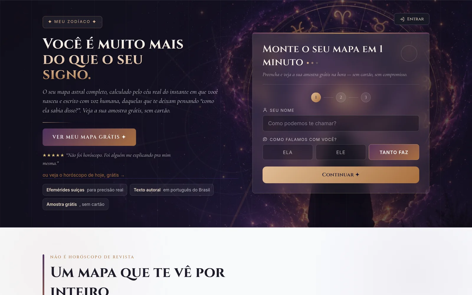 MeuZodiaco — mapa astral